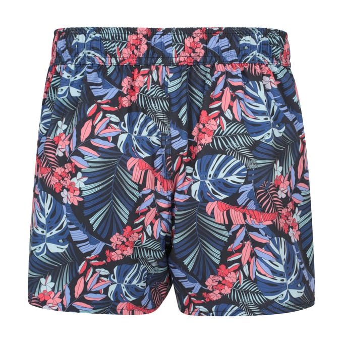Mountain Warehouse Dames Bladerenprint Stretch Boardshorts (Gemengd)
