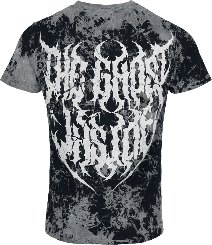 Ghost Inside, The T-shirt - Cracked Logo - S tot L - voor Mannen - grijs