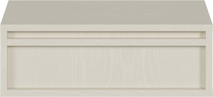 Selsey Evo - Wandnachttafel 50 cm - Zandbeige