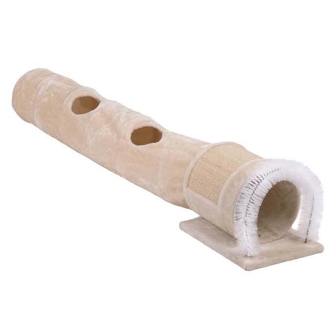 - L 185 x B 30 x H 28 cm - Katten-Speeltunnel 3in1