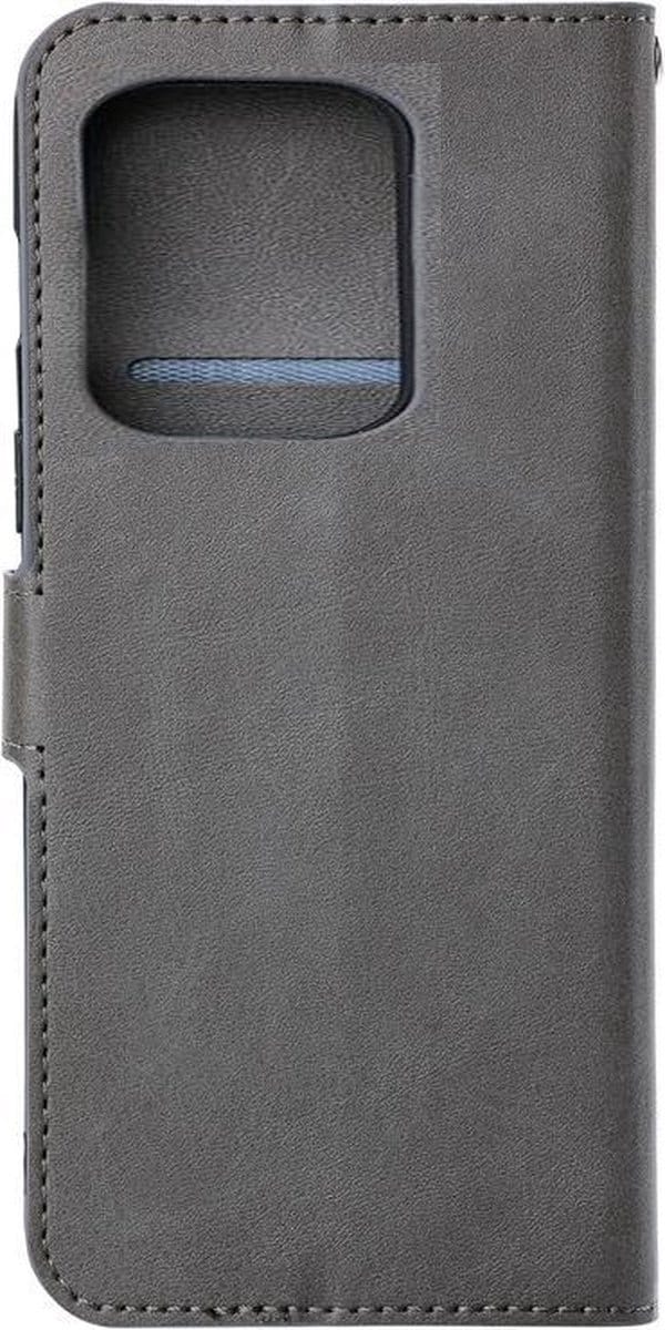 Portemonnee Book Case Hoesje Geschikt voor: Xiaomi 13 - Grijs