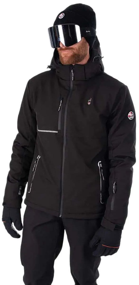 Aulp Vagon Softshelljack Zwart XL Man