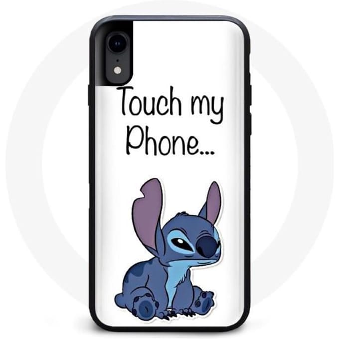 Coque IPhone X Stitch Don't touch my phone