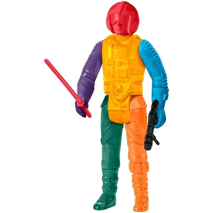 Verzamelaarsbeeldje Hasbro Star Wars Retro 2022 Luke Skywalker Prototype Edition