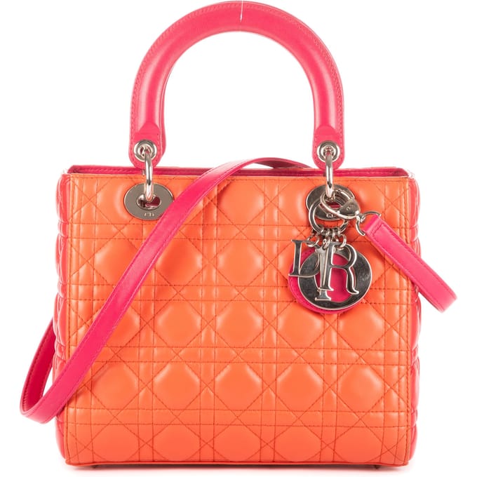 Medium Lady Dior Zip PM Handtas