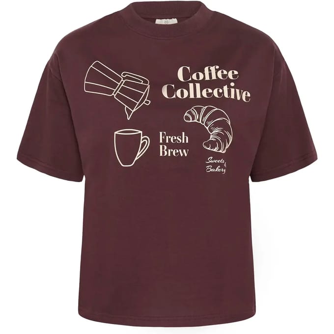 Dames-T-shirt KAFFE Ginnie