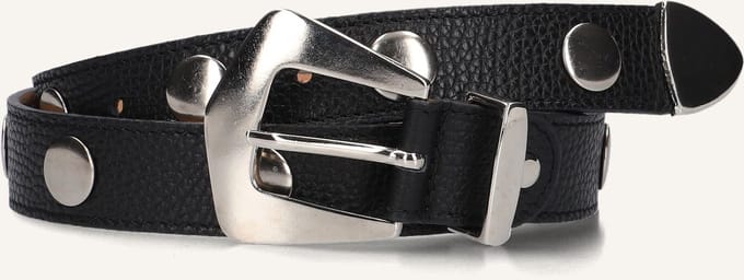 Omoda Leather Belt X Moderosa Riemen - Zwart - Maat 85