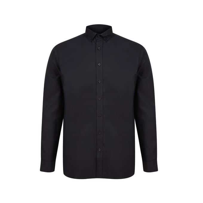 Shirt met lange mouwen Henbury Classic Fit