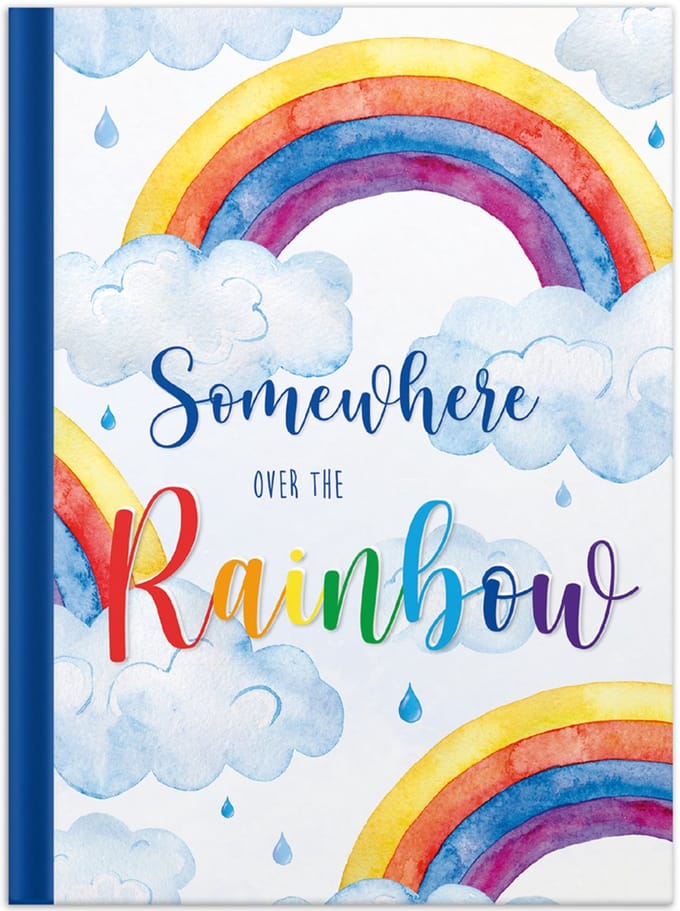 RNK Verlag notitieboek Over the Rainbow A4 blanco