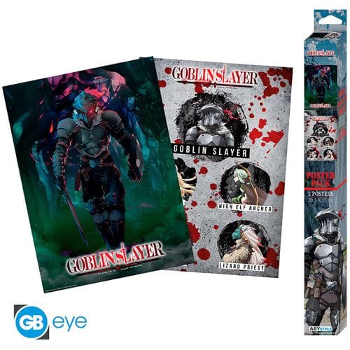 GBeye Goblin Slayer 2 Chibi Poster Set-Group & Slayer (Diversen) Nieuw
