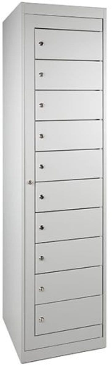 Praktische smalle laptopkast Aluminium