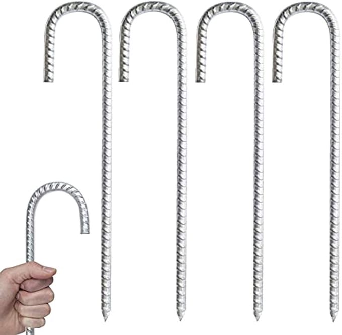 Heavy Duty Grondstakes en Haringen voor Tenten en Tuin