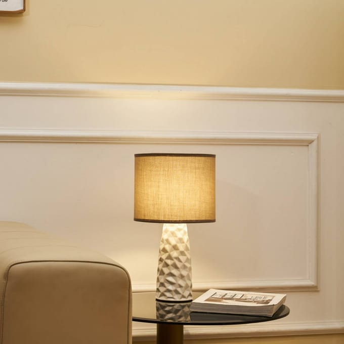 Paulmann Pauleen LED-tafellamp Fancy Sculpt E14 max. 20W Taupe, Crème