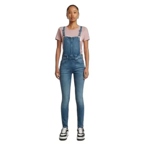 Hoge taille skinny jumpsuit vrouw G-Star Lynn