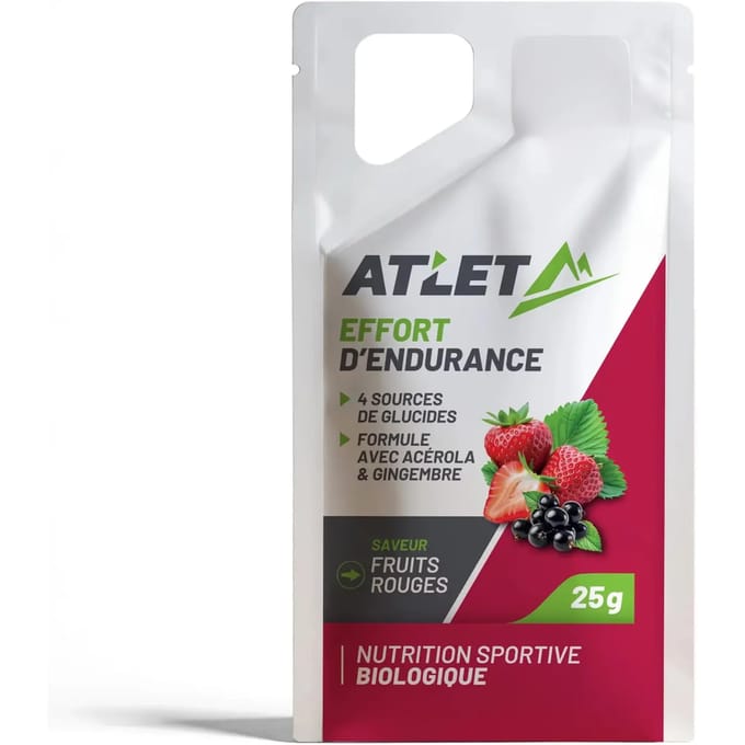 Bio Energy Gel Rode Vruchten ATLET Nutrition