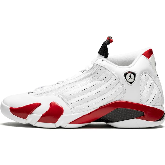 Jordan 14 Retro Candy Cane 2012 487471-101 44.5 white