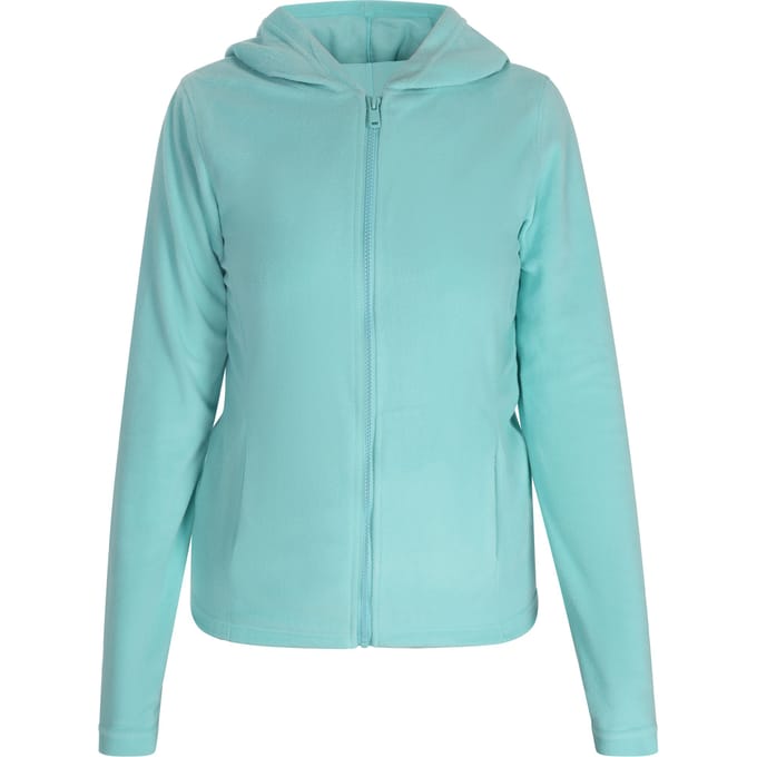 Mymo Fleece jas Dames turkoois