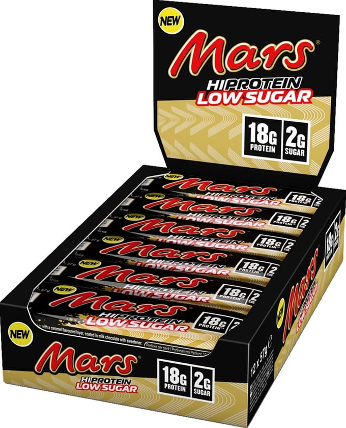 Mars Low Sugar High Protein Bar - 12 repen - Salted Caramel