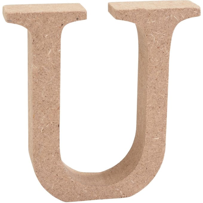 VBS MDF-brieven - Letter "U"