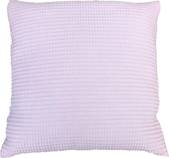 Sierkussen - Katoen - Wafelstof - Licht Roze - 45x45cm