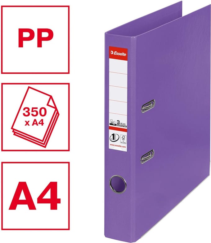 Ordner A4 Smal PP Esselte Violet
