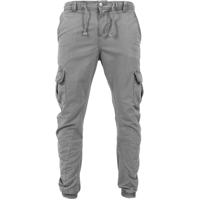 Urban Classics - Jogging Cargobroek - M - Grijs