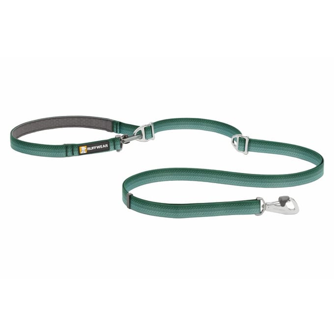 Ruffwear Switchbak Leash - Hondenriem - Agavegroen 70-210 Cm