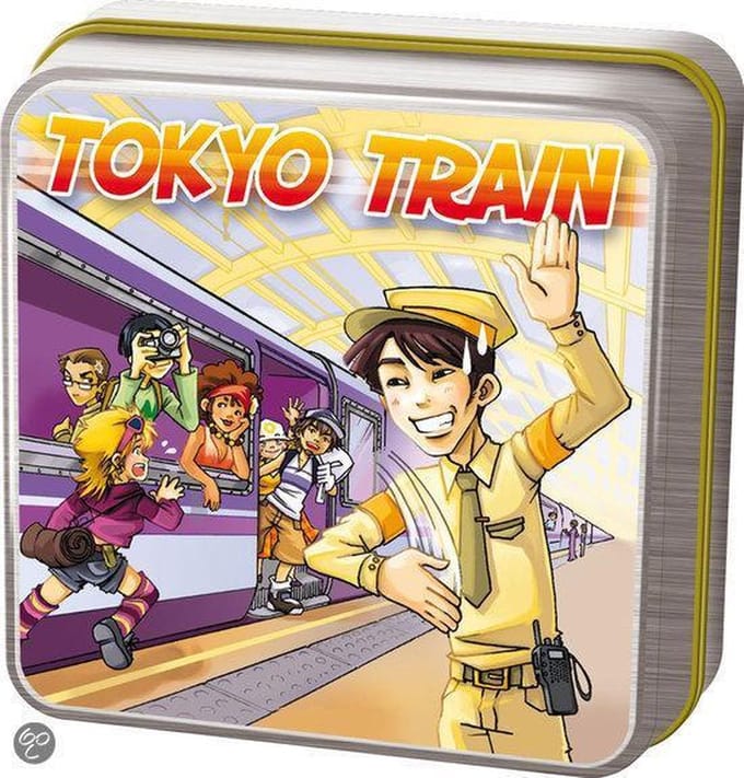 Asmodee Tokyo Train - Gezelschapsspel 4 tot 8 personen