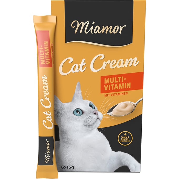 Miamor - Kattencrème Pasta - 6 Smaken - Anti-haarbal - Multi-lekkernij