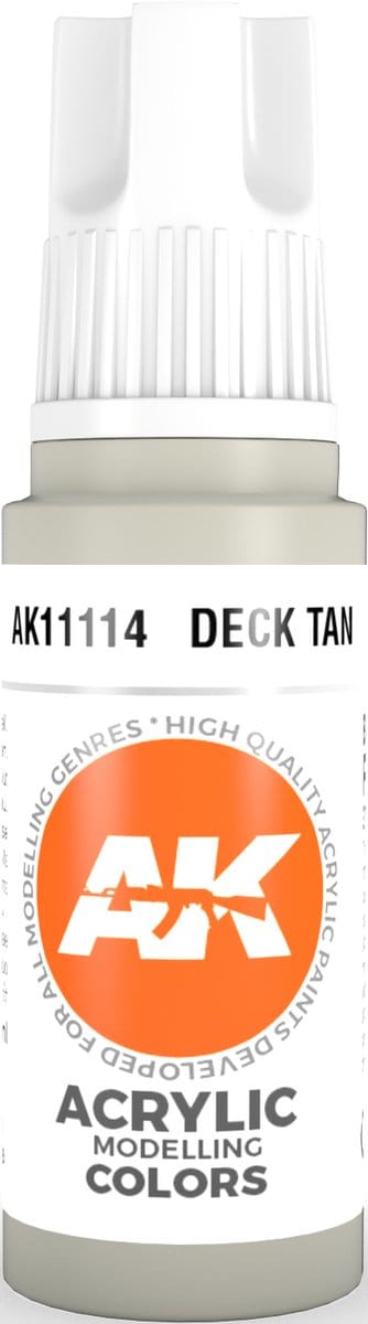 Deck Tan Acrylic Modelling Color - 17ml - AK-11114