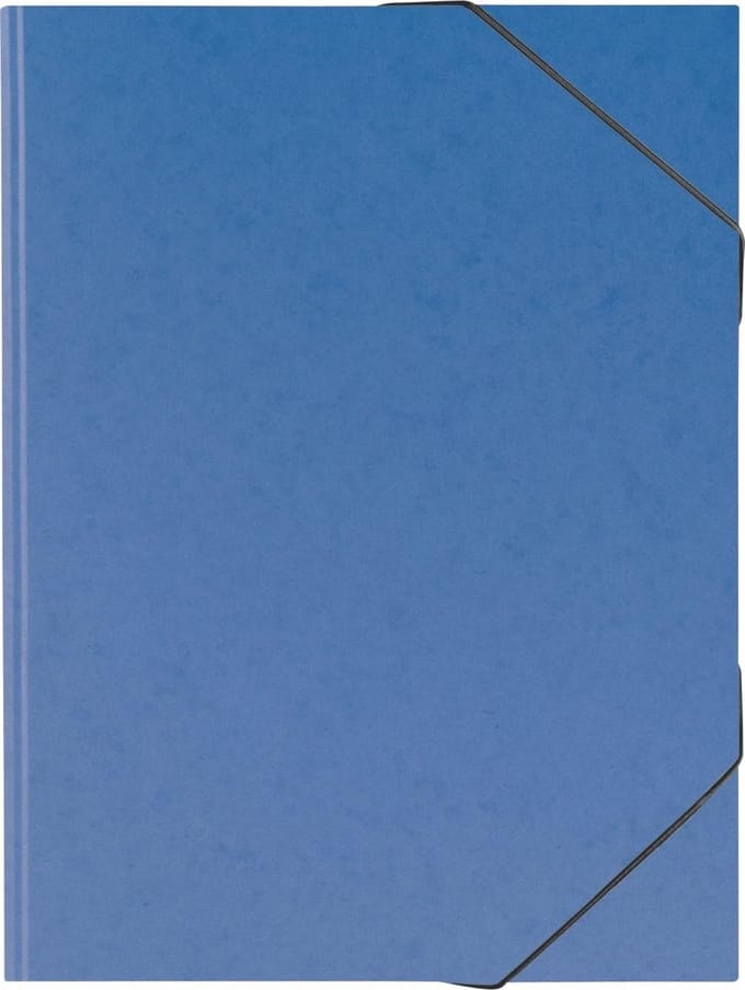 Verzamelmap A3 Karton met Elastiek Blauw