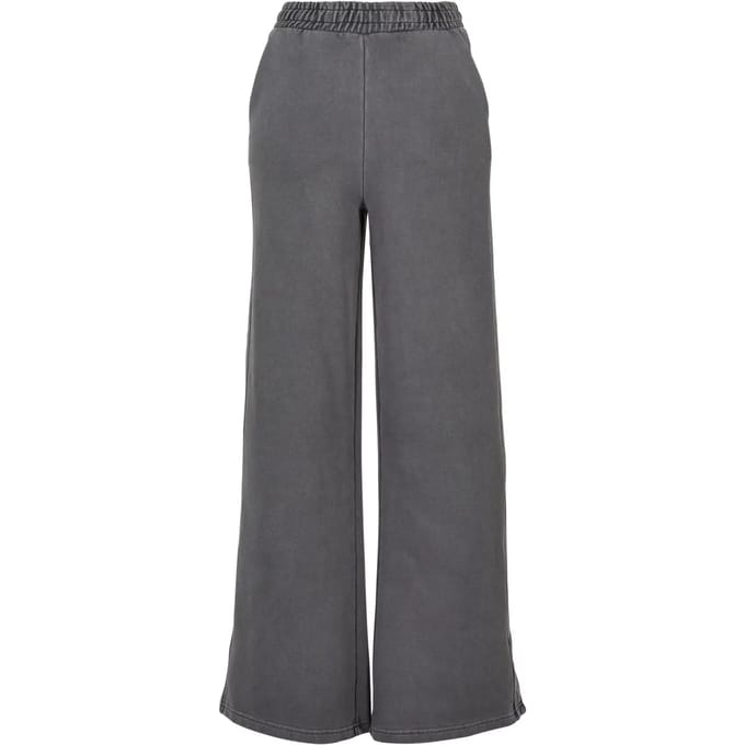 Urban Classics - Heavy Terry Garment Dye Slit Dames joggingbroek - 5XL - Grijs