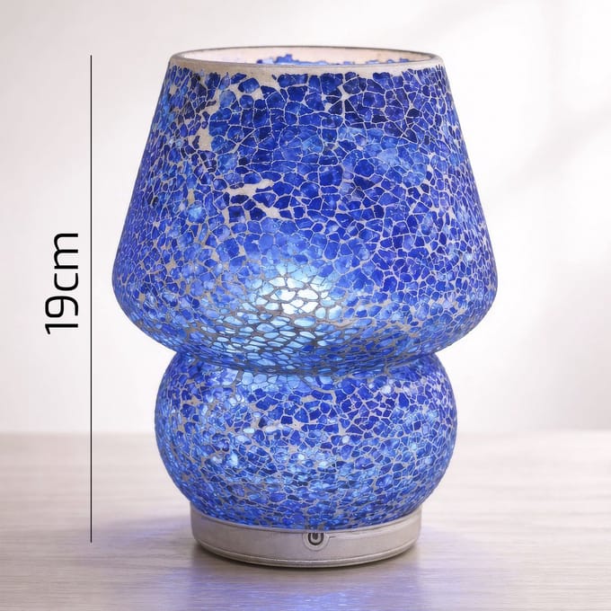 Arca Italy Mushroom Tafellamp PARMA, 19cm hoog, LED, oplaadbaar, giftbox
