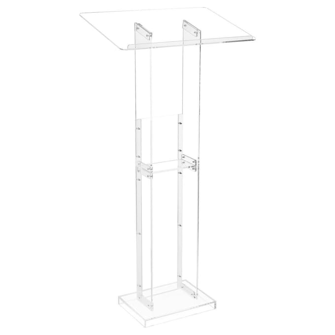 Podium 50 po Pupitre en Acrylique Portable Rangement Grande Surface de Lecture