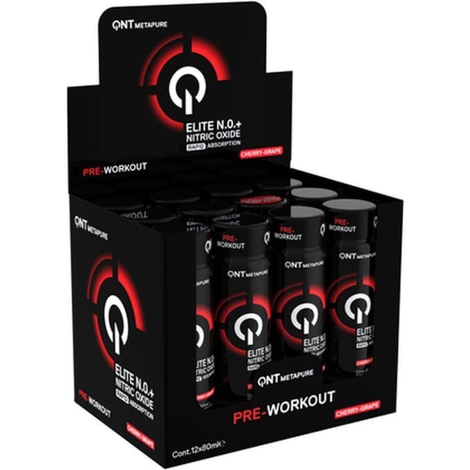 QNT Elite N.O.+ Nitric Oxide Cherry Grape 12x80 Drinkbare oplossing