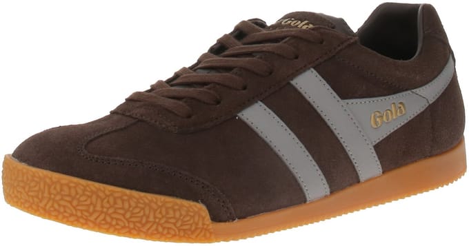Gola Harrier Suede - Heren Sneaker - Mokka-Cement