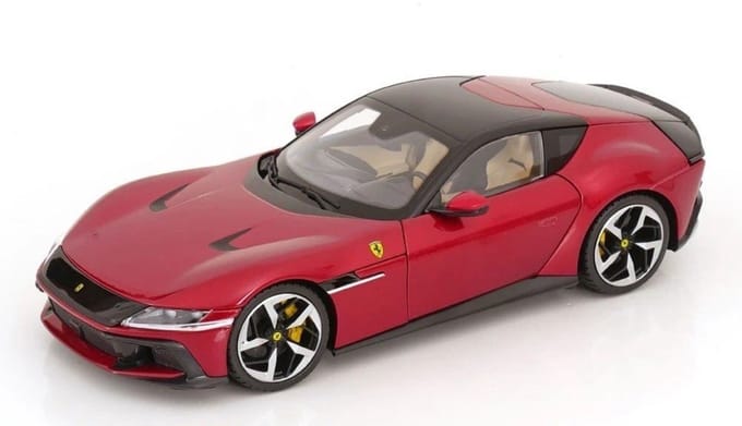 Ferrari 12 Cilindri (+ Showcase) - 1:18 - Polistil