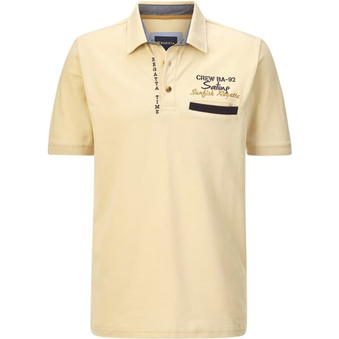 Babista herren Poloshirt - 48/50 - beige - Plus Size