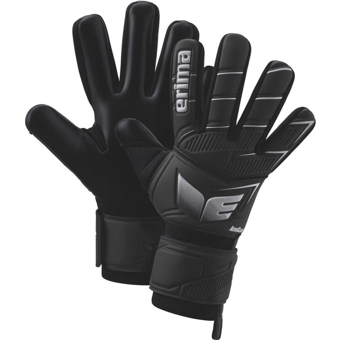 Erima Aeroclaw Challenger Keepershandschoenen - Zwart / Wit | Maat: 7