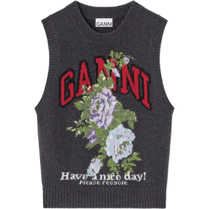 Ganni Jassen grijs