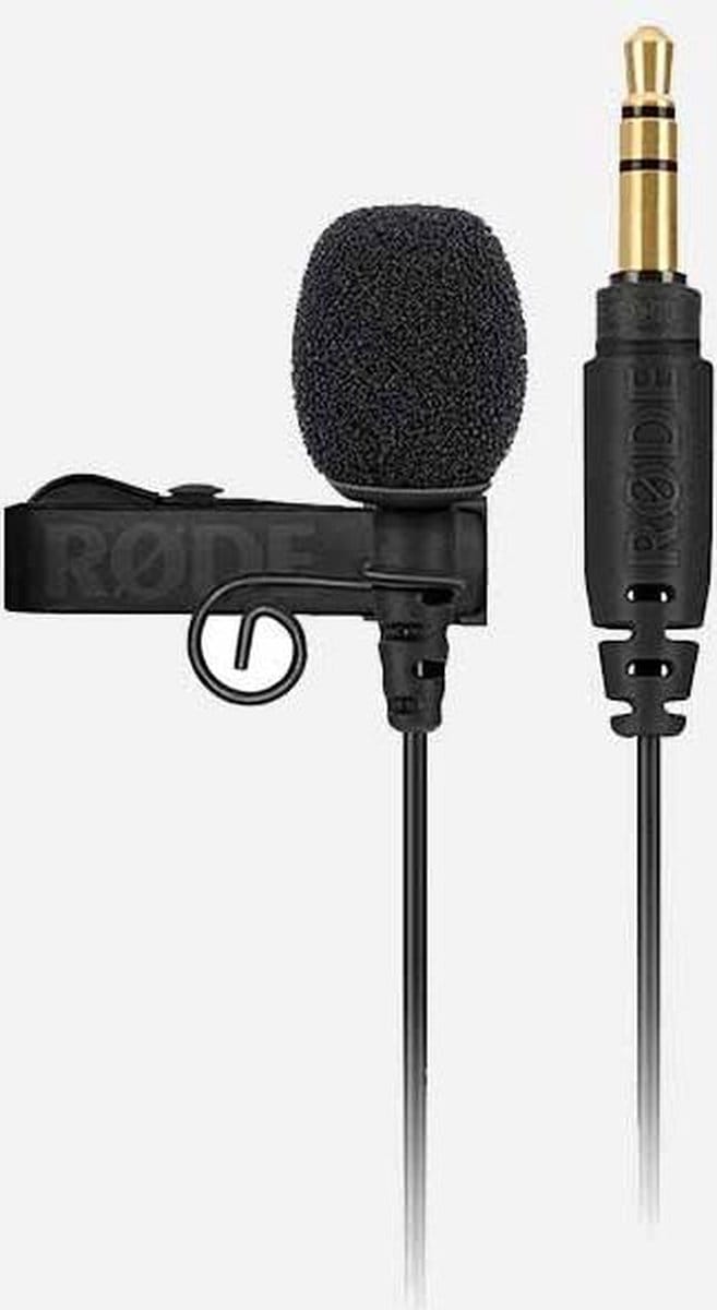 RØDE LAVALIER GO Microfoon - Zwart - Lavaliermicrofoon Met Bevestigingsclip