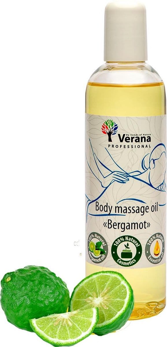 Verana Natuurlijke Massageolie Bergamot 250ML