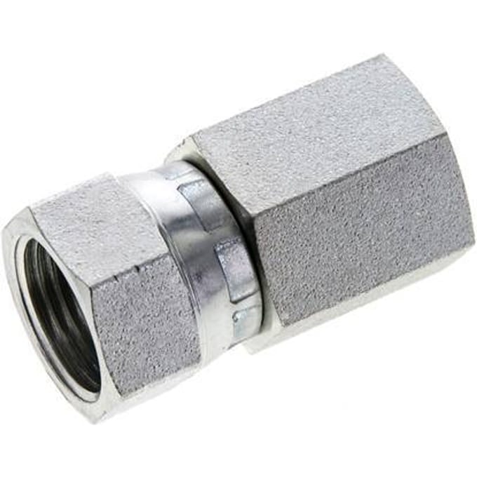 JIC  Fitting G1/2'' X UNF 7/8''-14 Binnendraad Staal 210bar