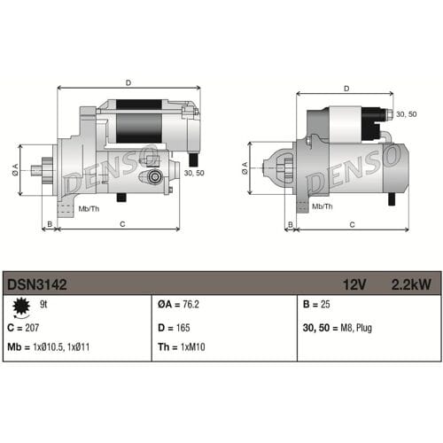 Starter DENSO DSN3142
