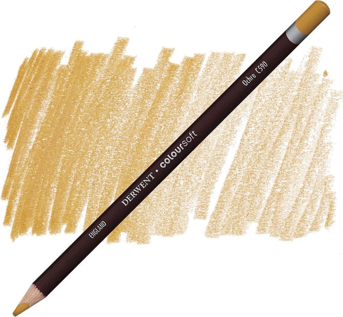 Derwent Coloursoft potlood Ochre C590