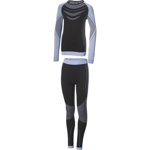 CRIVIT Kinder thermo-ondergoed (Zwart, 134/140)