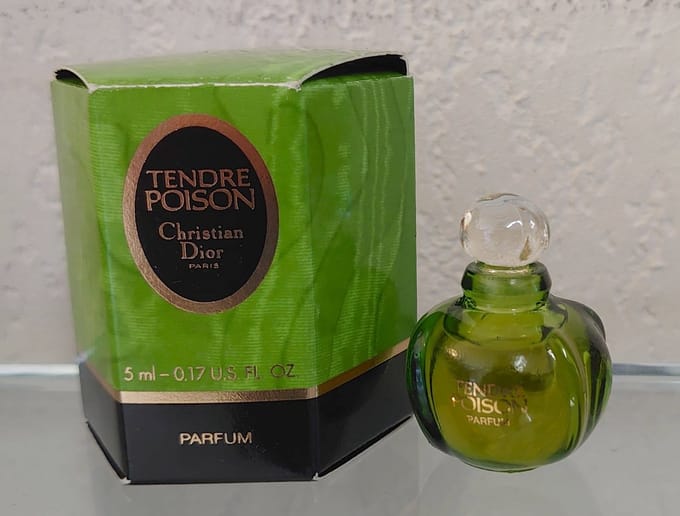 Christian Dior Tendre Poison Pure Parfum 5 ml Miniature - Vintage