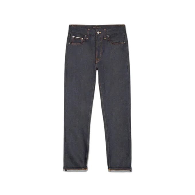 Slim Jeans Nudie Jeans Solid Ollie Dry Japan Selvage