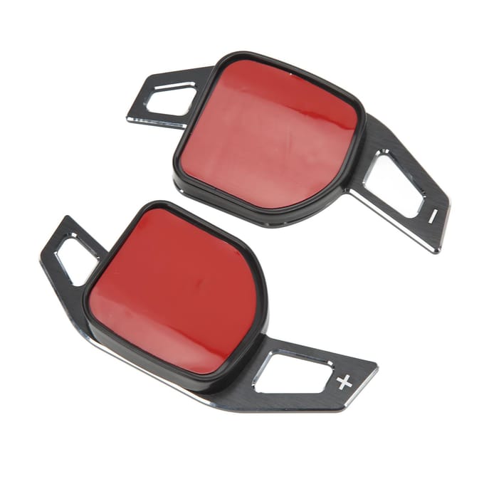 Aluminiumlegering Schakelpaddle Verlenging voor A3 S3 8V A4 S4 A5 S5 B8.5 A6 S6 A7 S7 C7 Q5 Q7 zwart
