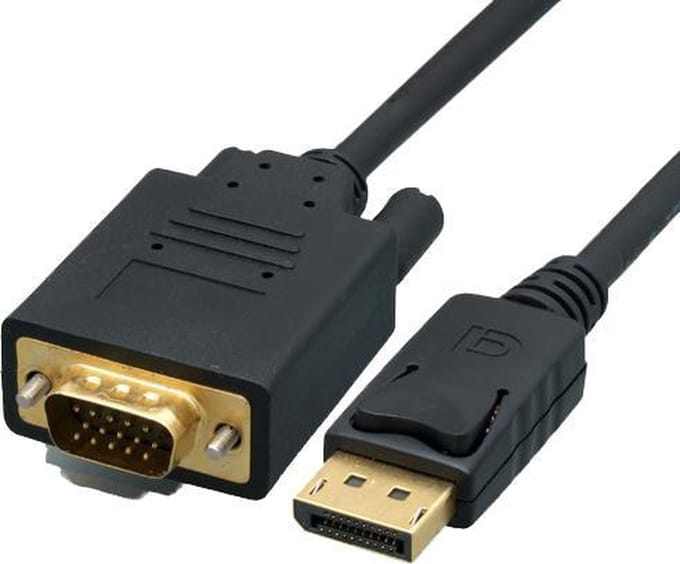 DisplayPort naar VGA kabel, 1,8 meter